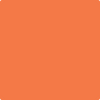 Benjamin Moore's 2014-30 Tangy Orange Paint Color