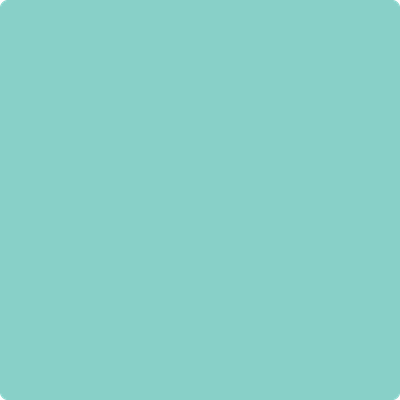 Benjamin Moore's 2045-50 Green Coral Paint Color