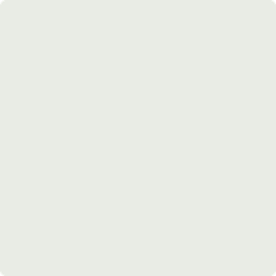 Benjamin Moore Color OC-21 Winter White wet, dry color sample.