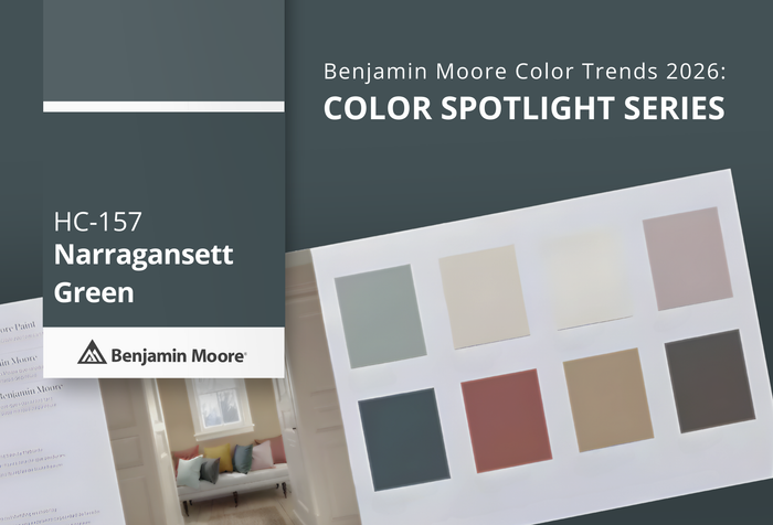 Narragansett Green HC‑157: A Deep, Timeless Hue in the Benjamin Moore Color Trends 2026 Palette
