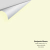 Digital color swatch of Benjamin Moore's Barely Yellow 2025-70 Peel & Stick Sample available at Ricciardi BRothers in PA, DE, & NJ.