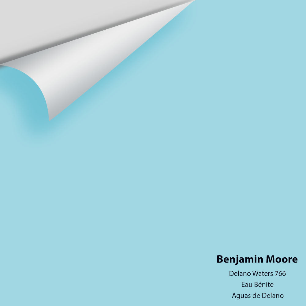 Digital color swatch of Benjamin Moore's Delano Waters 766 Peel & Stick Sample available at Ricciardi BRothers in PA, DE, & NJ.