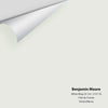 Digital color swatch of Benjamin Moore's White Wisp 2137-70 Peel & Stick Sample available at Ricciardi BRothers in PA, DE, & NJ.