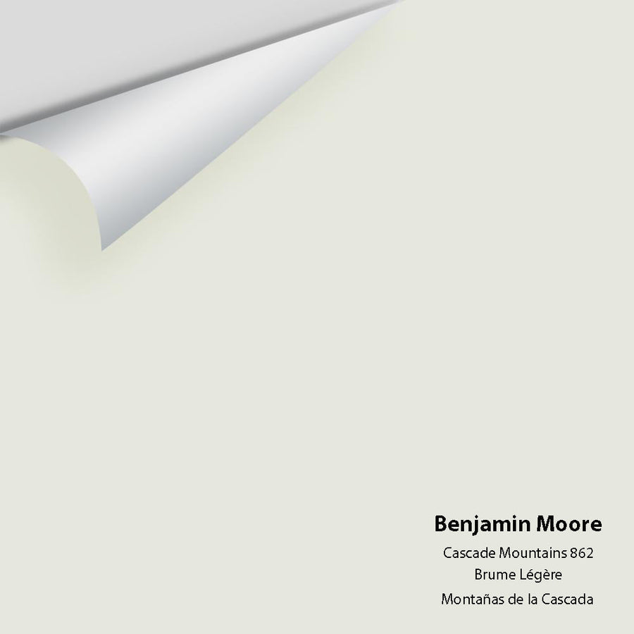 Digital color swatch of Benjamin Moore's Cascade Mountains 862 Peel & Stick Sample available at Ricciardi BRothers in PA, DE, & NJ.