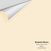 Digital color swatch of Benjamin Moore's Devon Cream OC-102 Peel & Stick Sample available at Ricciardi BRothers in PA, DE, & NJ.