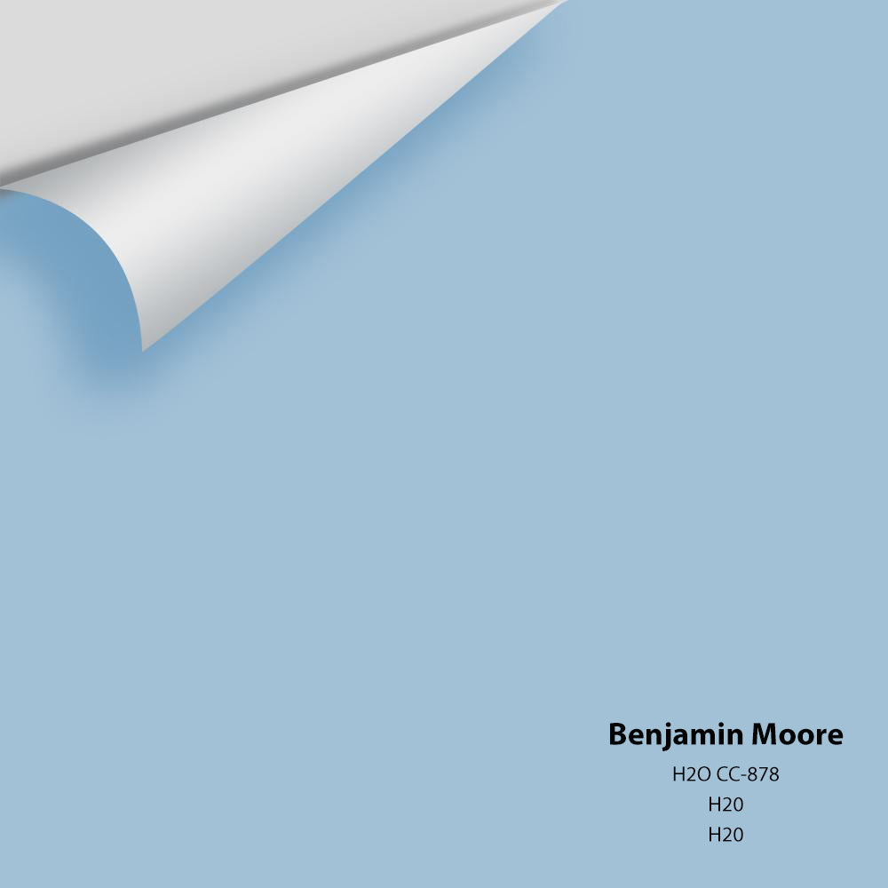 Digital color swatch of Benjamin Moore's H2O CC-878 Peel & Stick Sample available at Ricciardi BRothers in PA, DE, & NJ.