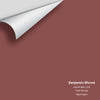 Digital color swatch of Benjamin Moore's Hearth Red 1295 Peel & Stick Sample available at Ricciardi BRothers in PA, DE, & NJ.