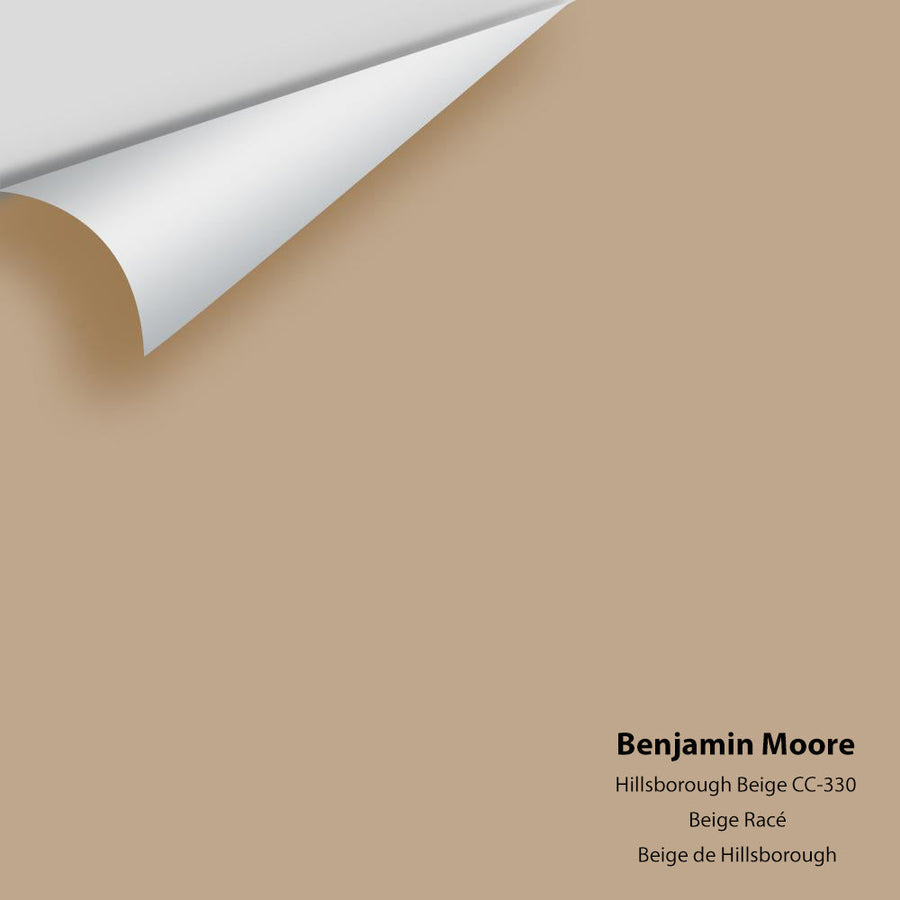 Digital color swatch of Benjamin Moore's Hillsborough Beige 1033 Peel & Stick Sample available at Ricciardi BRothers in PA, DE, & NJ.