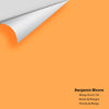 Digital color swatch of Benjamin Moore's Mango Punch 154 Peel & Stick Sample available at Ricciardi BRothers in PA, DE, & NJ.