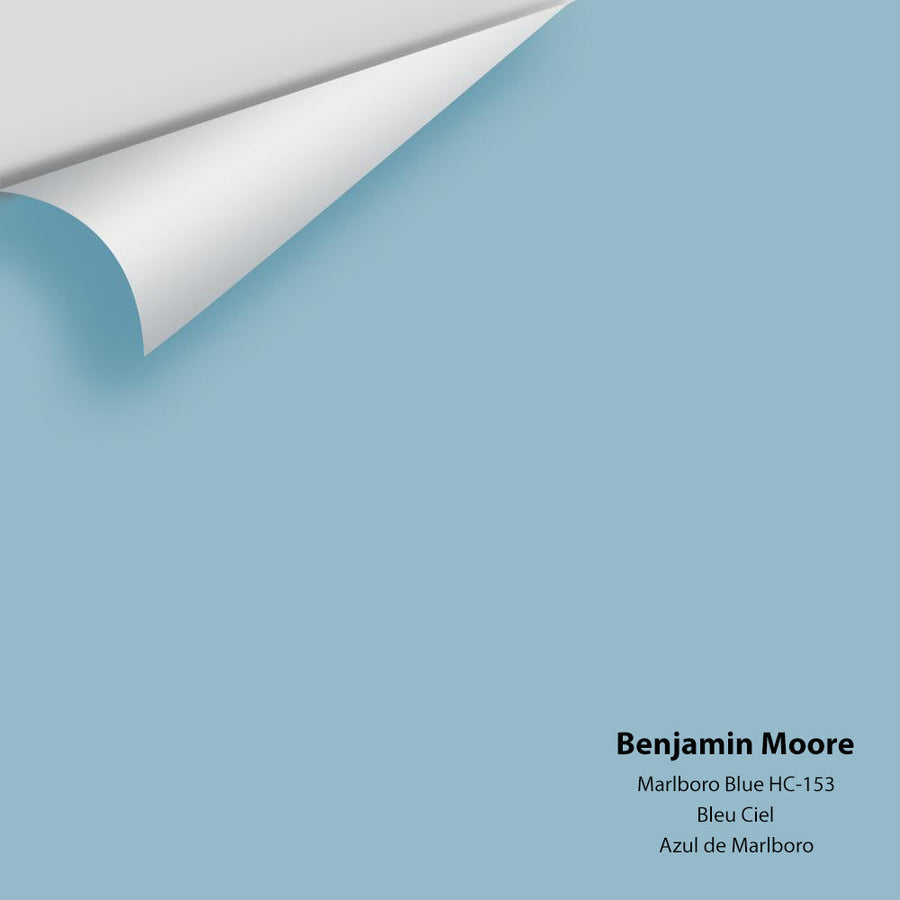 Digital color swatch of Benjamin Moore's Marlboro Blue HC-153 Peel & Stick Sample available at Ricciardi BRothers in PA, DE, & NJ.