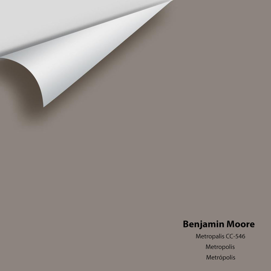 Digital color swatch of Benjamin Moore's Metropolis CC-546 Peel & Stick Sample available at Ricciardi BRothers in PA, DE, & NJ.
