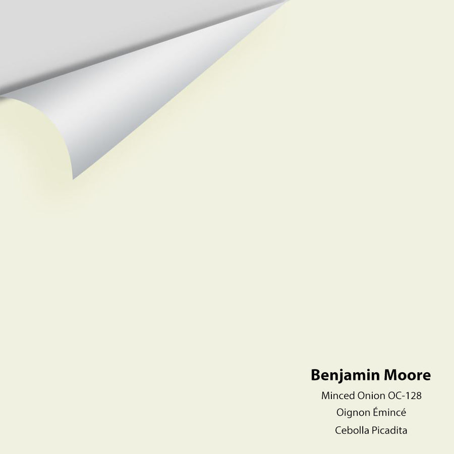Digital color swatch of Benjamin Moore's Minced Onion OC-128 Peel & Stick Sample available at Ricciardi BRothers in PA, DE, & NJ.