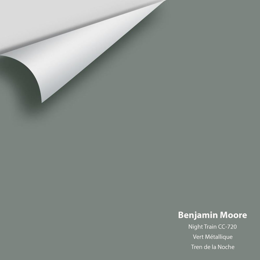 Digital color swatch of Benjamin Moore's Night Train 1567 / CC-720 Peel & Stick Sample available at Ricciardi BRothers in PA, DE, & NJ.