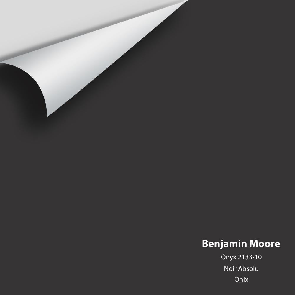 Digital color swatch of Benjamin Moore's Onyx (2133-10) Peel & Stick Sample available at Ricciardi BRothers in PA, DE, & NJ.