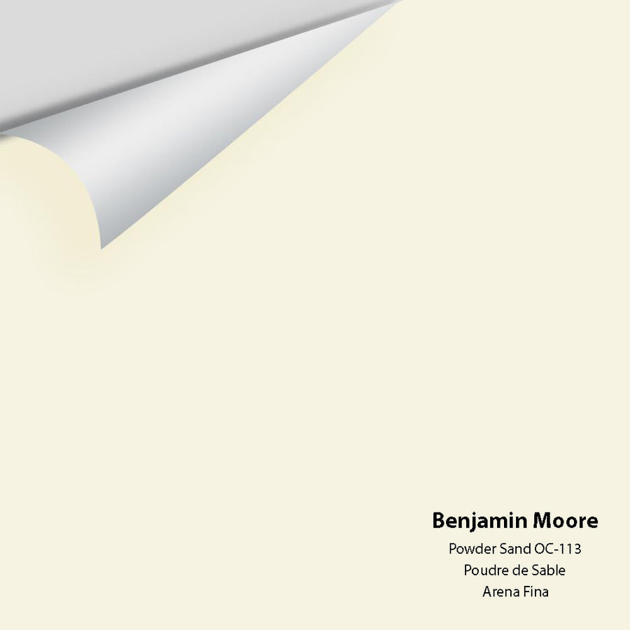 Digital color swatch of Benjamin Moore's Powder Sand 2151-70 Peel & Stick Sample available at Ricciardi BRothers in PA, DE, & NJ.