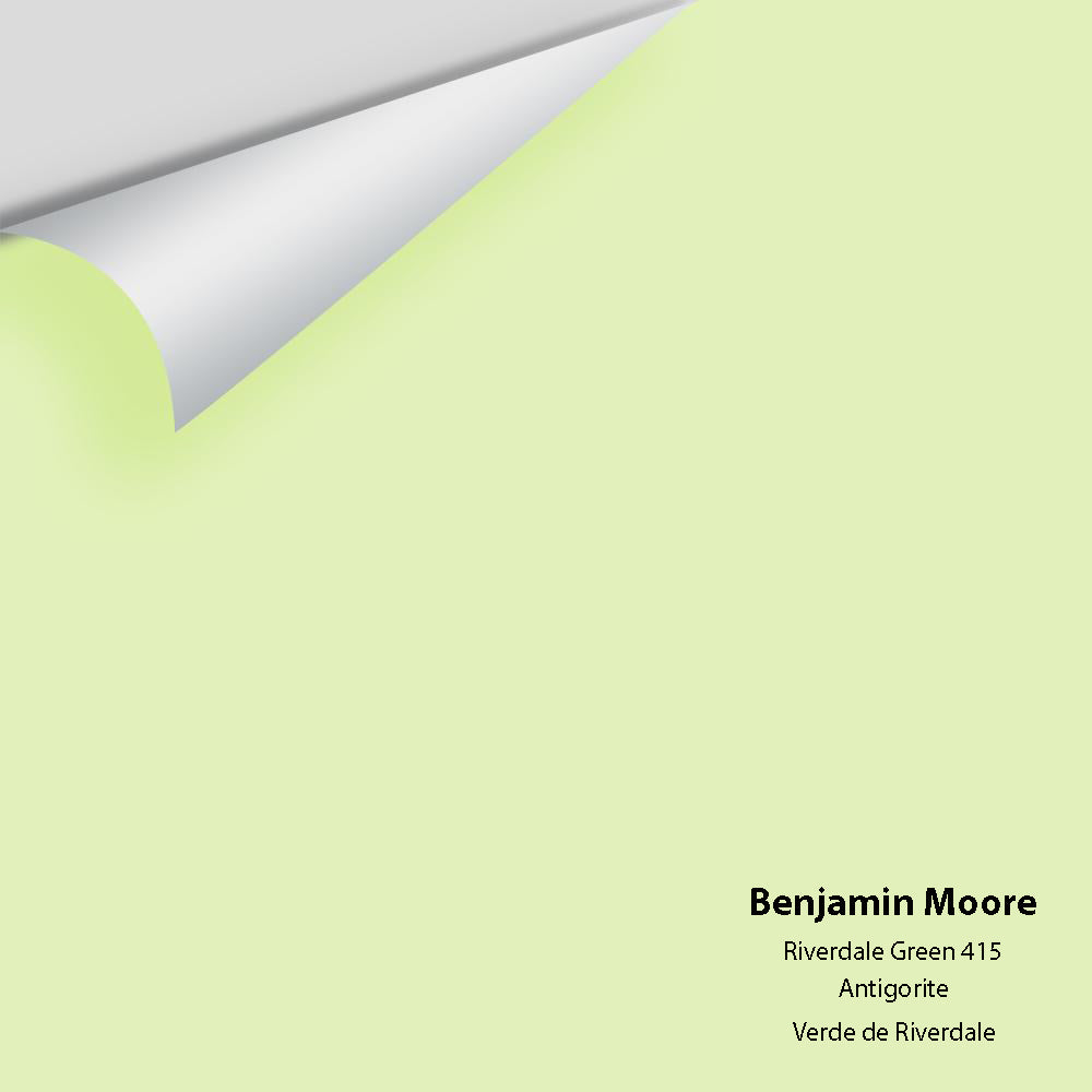 Digital color swatch of Benjamin Moore's Riverdale Green 415 Peel & Stick Sample available at Ricciardi BRothers in PA, DE, & NJ.