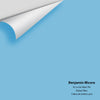 Digital color swatch of Benjamin Moore's St. Lucia Skies 781 Peel & Stick Sample available at Ricciardi BRothers in PA, DE, & NJ.