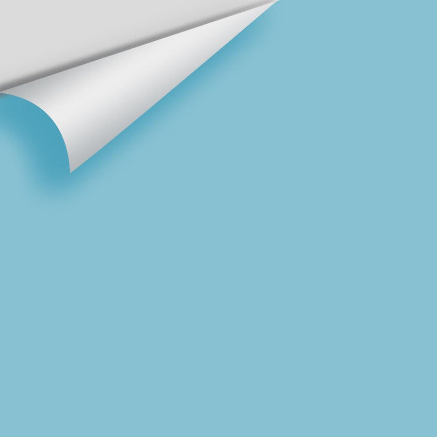 Digital color swatch of Benjamin Moore's Turquoise Powder 2057-50 Peel & Stick Sample available at Ricciardi BRothers in PA, DE, & NJ.