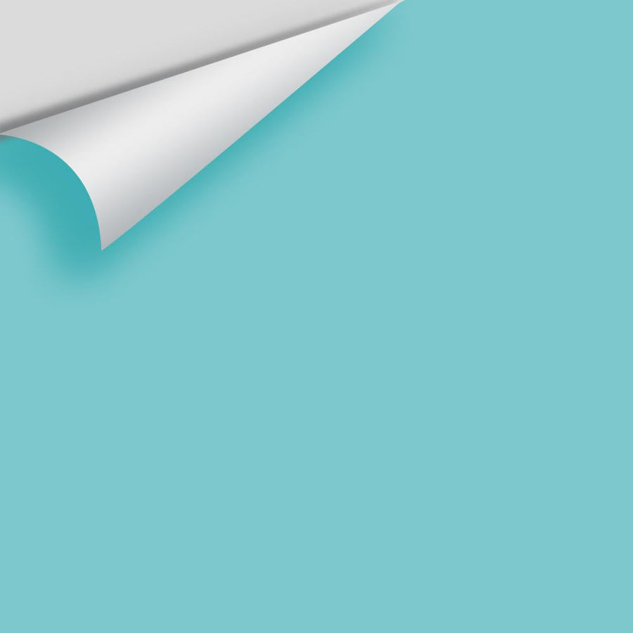 Digital color swatch of Benjamin Moore's Un-Teal We Meet Again 739 Peel & Stick Sample available at Ricciardi BRothers in PA, DE, & NJ.