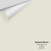 Digital color swatch of Benjamin Moore's White Drifts OC-138 Peel & Stick Sample available at Ricciardi BRothers in PA, DE, & NJ.