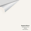 Digital color swatch of Benjamin Moore's White Opulence 879 Peel & Stick Sample available at Ricciardi BRothers in PA, DE, & NJ.