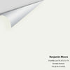 Digital color swatch of Benjamin Moore's Chantilly Lace 2121-70 Peel & Stick Sample available at Ricciardi BRothers in PA, DE, & NJ.