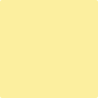 Benjamin Moore's 2021-50 Yellow Lotus Paint Color