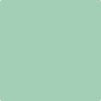 Benjamin Moore's 2035-50 Spruce Green Paint Color