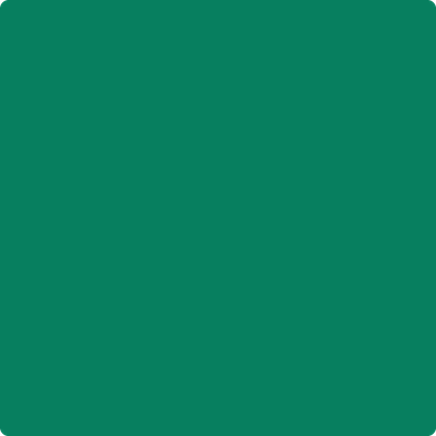 Benjamin Moore's 2042-20 Reef Green Paint Color