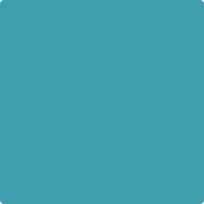 Benjamin Moore's 2054-40 Blue Lagoon Paint Color