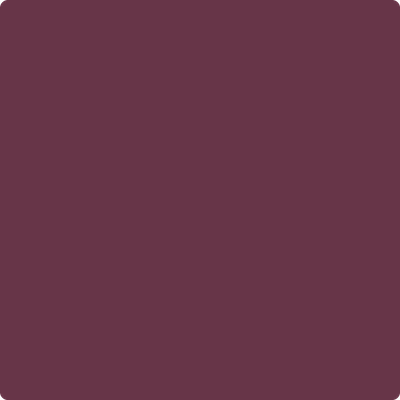 Benjamin Moore's 2075-10 Dark Burgundy Paint Color