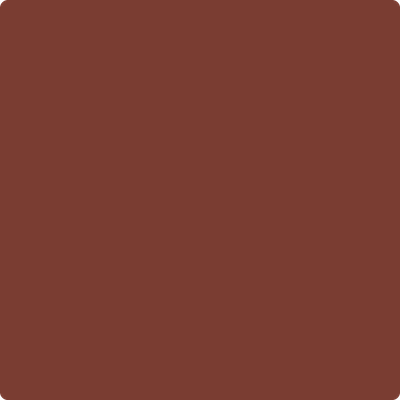 Benjamin Moore's 2084-10 Brick Red Paint Color