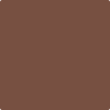 Benjamin Moore's 2100-20 Leather Saddle Brown Paint Color