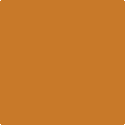 Benjamin Moore's 2156-10 Autumn Orange Paint Color