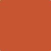Benjamin Moore's 2170-10 Fireball Orange Paint Color