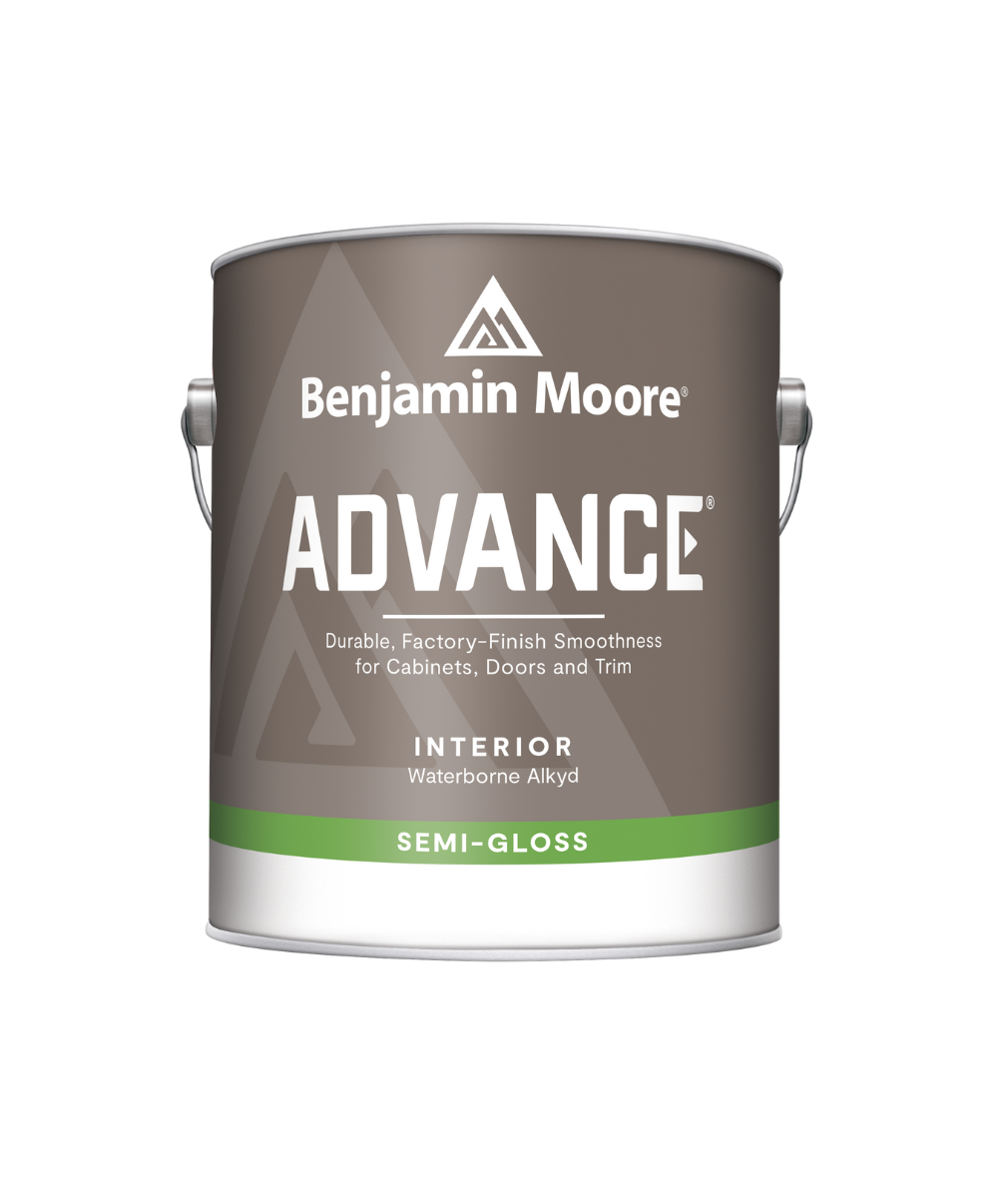 Benjamin Moore Interior Advance Semi-Gloss, available at Ricciardi Brothers.